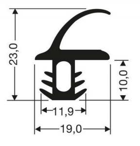 Bourrelets et joints pour chambres froides