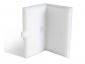 ANGLE INTERNE POUR PLINTHE POLYETHYLENE H150MM AVEC PROFIL D'INSERT