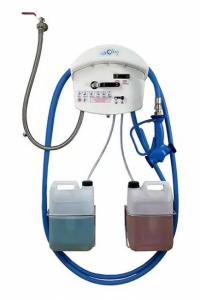 CENTRALE DE NETTOYAGE 2 PRODUITS 25M 5L AVEC CAPOT