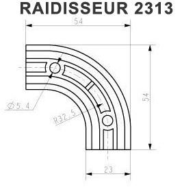 Joints caoutchouc pour chambres froides