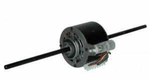 Moteur électrique double arbre de ventilation