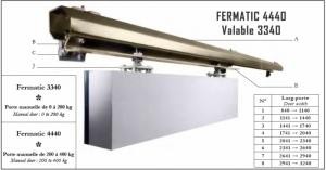 Pièces détachées SAV FERMATIC