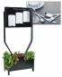 PORTE MENU EXTERIEUR PIED JARDINIERE LUMINEUX LUBERON JURINE