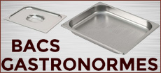 BAC GASTRO INOX : STOCKAGE ALIMENTAIRE PRO