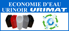 Economie eau Urinoir sans eau URIMAT