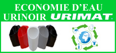 Economie eau Urinoir sans eau URIMAT