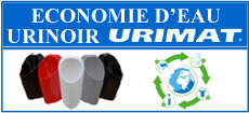 Economie eau Urinoir sans eau URIMAT