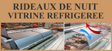rideaux de nuit meubles réfrigérés