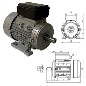 Moteurs électriques à pattes B3