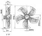 VENTILATEUR HELICOIDE A8D 800 AD01.01 EBMPAPST-XNW