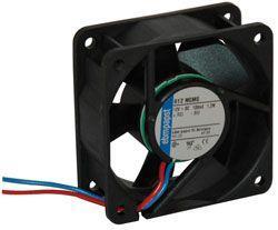 Ventilateurs axiaux compacts à courant continu
